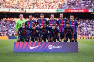 Đội hình xuất phát của Barca trận tiếp đón Valladolid