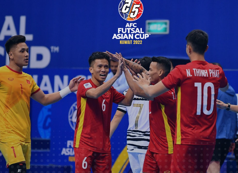 Lịch thi đấu tứ kết Futsal Châu Á 2022: Tuyển futsal Việt Nam vs Iran